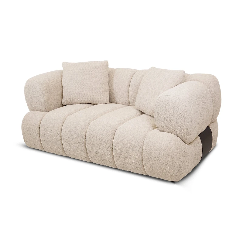 Adonis Loveseat w/2 Pillows - Camel