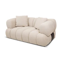Adonis Loveseat w/2 Pillows - Camel