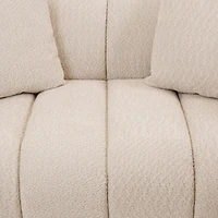 Adonis Loveseat w/2 Pillows - Camel