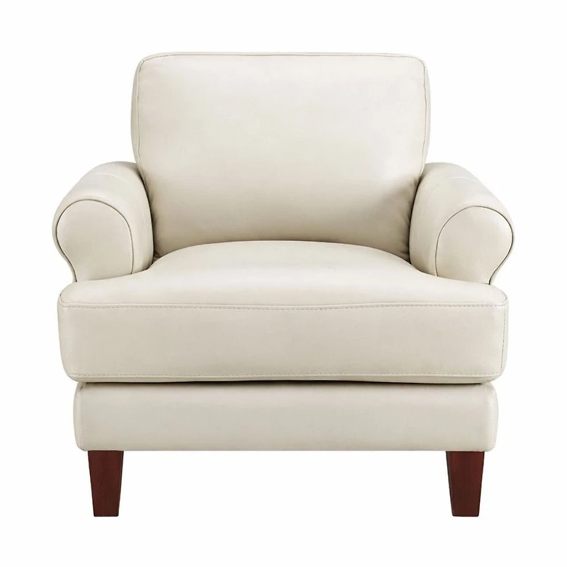 Austra Genuine Leather Accent Chair