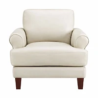 Austra Genuine Leather Accent Chair