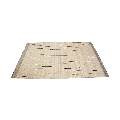 BAISLEY HAND WOVEN RUG CHAMPAGNE