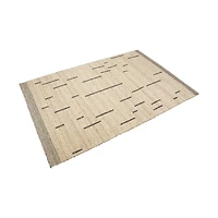 BAISLEY HAND WOVEN RUG CHAMPAGNE