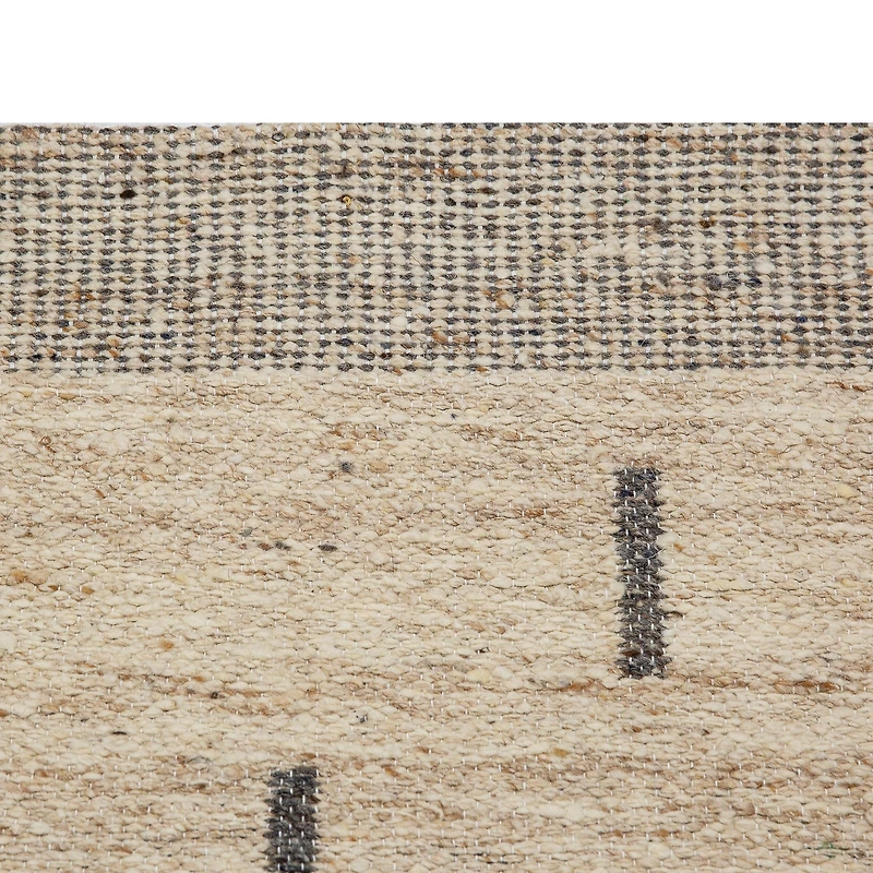 BAISLEY HAND WOVEN RUG CHAMPAGNE