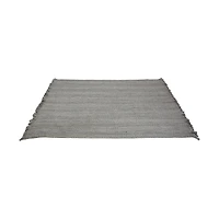 BAISLEY HAND WOVEN RUG STEEL