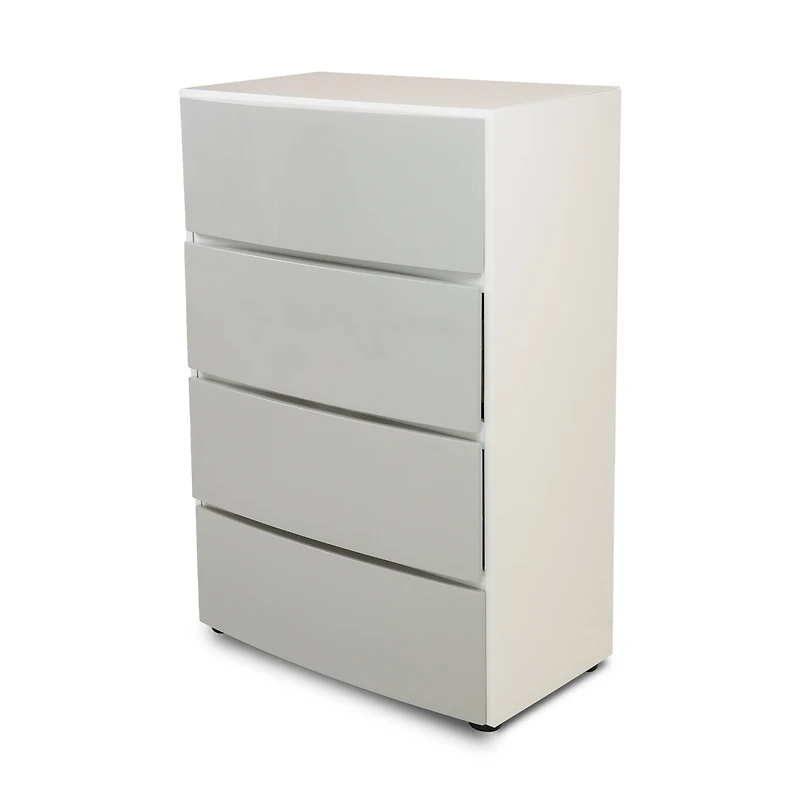 Haven Two Tone Glossy Bedroom  Chest