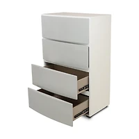 Haven Two Tone Glossy Bedroom  Chest