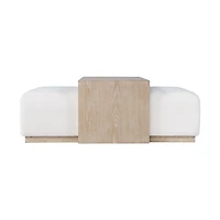 Bonn Castered Cocktail Table w/Sliding Top