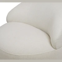 Bula Swivel Accent Chair - Mellow Ivory