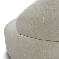 Bula Swivel Accent Chair - Mellow Ivory
