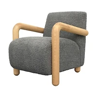 Seralin Club Chair - Storm Grey