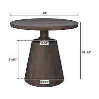 Aurelle Bistro Crank Table