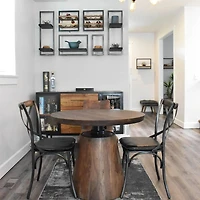 Aurelle Bistro Crank Table