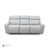 Cavallo Genuine Leather Power Recliner Sofa with Wireless Charger