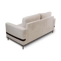 Chadwick Fabric Loveseat - Ivory