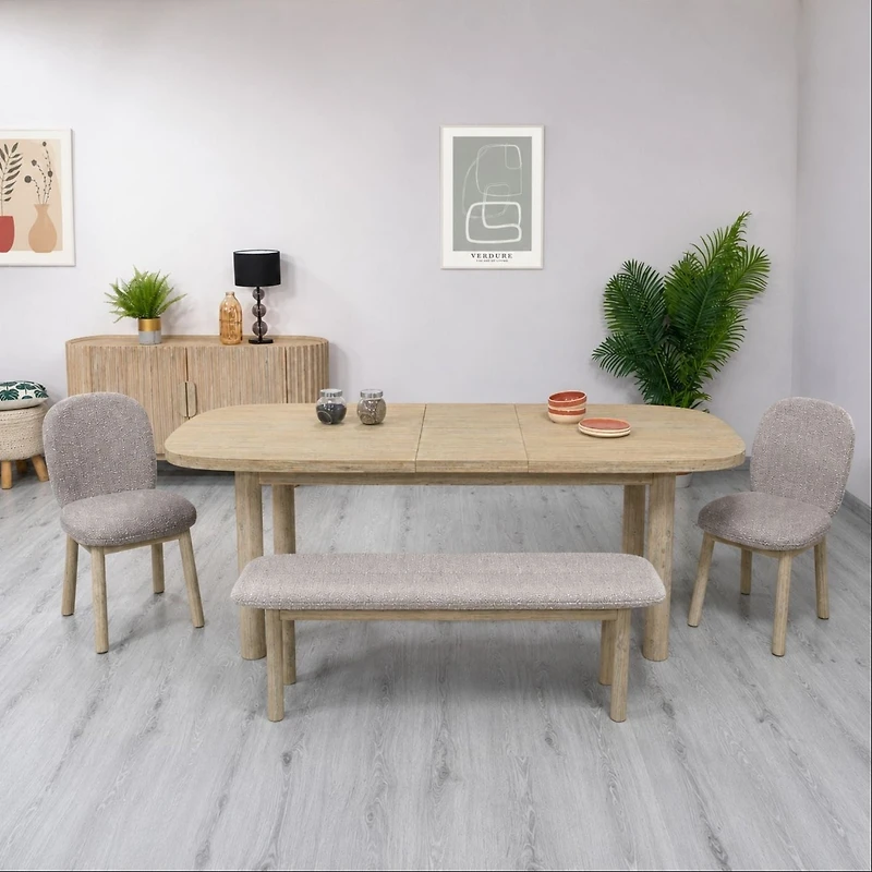 Delora Dining Chair Oatmeal