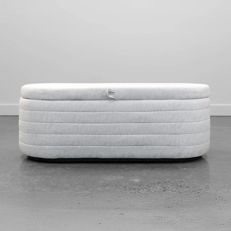 Illyra Storage Bench - Platinum
