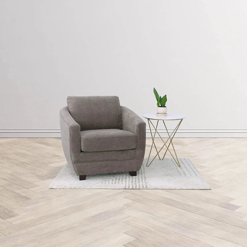 Grainhouse Wind & Fire Marble Side Table - White
