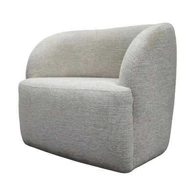 Wyeth Swivel Club Chair Austin Taupe