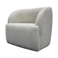 Wyeth Swivel Club Chair Austin Taupe