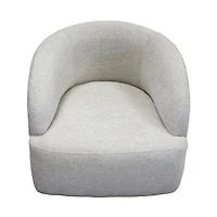 Wyeth Swivel Club Chair Austin Taupe