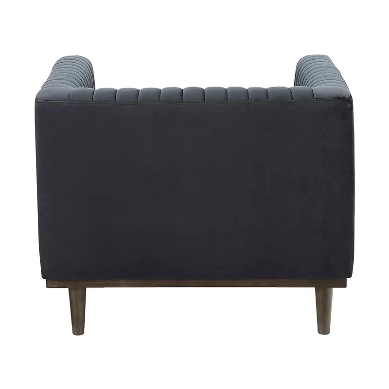 Sage Club Chair - Black Velvet