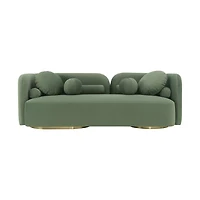 Freya Premium Mohair Fabric Sofa