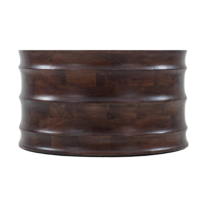 Global Coffee Table – Solid Mango Wood | Walnut Finish