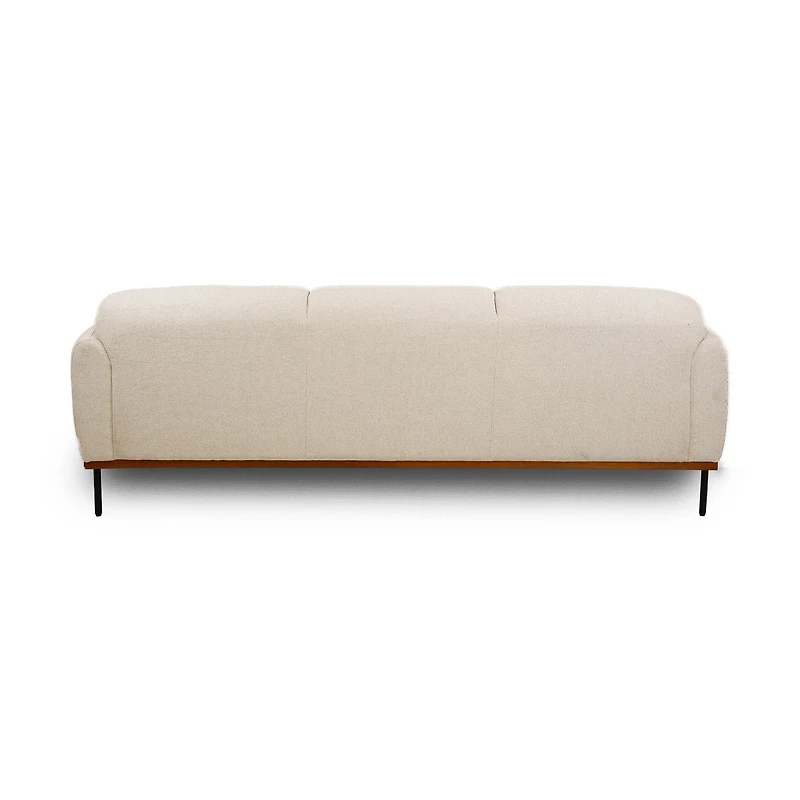 Genea Sofa with Premium Believe Fabric - Beige