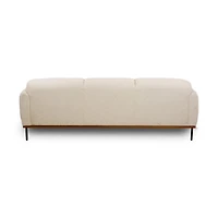 Genea Sofa with Premium Believe Fabric - Beige