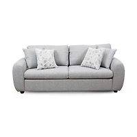 Gino Condo Sofa with 4 Toss Pillows