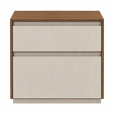 Irina Two Tone Night Stand