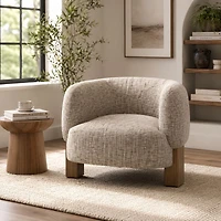 Ivo Fabric Arm Accent Chair