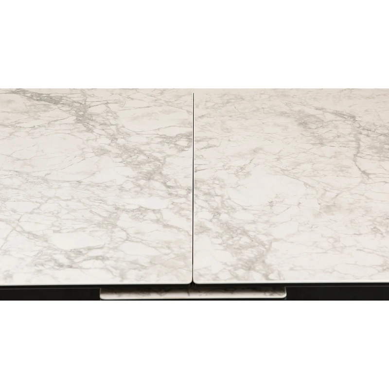 Justin Ceramic Top Extendable Dining Table