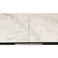 Justin Ceramic Top Extendable Dining Table