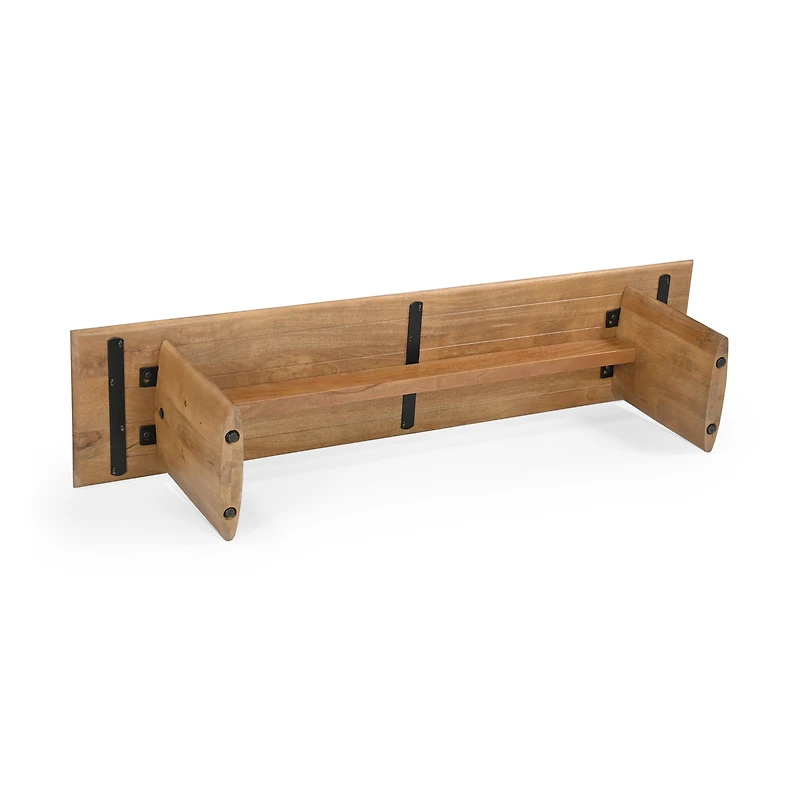 Bruton Mango Wood Dining Bench