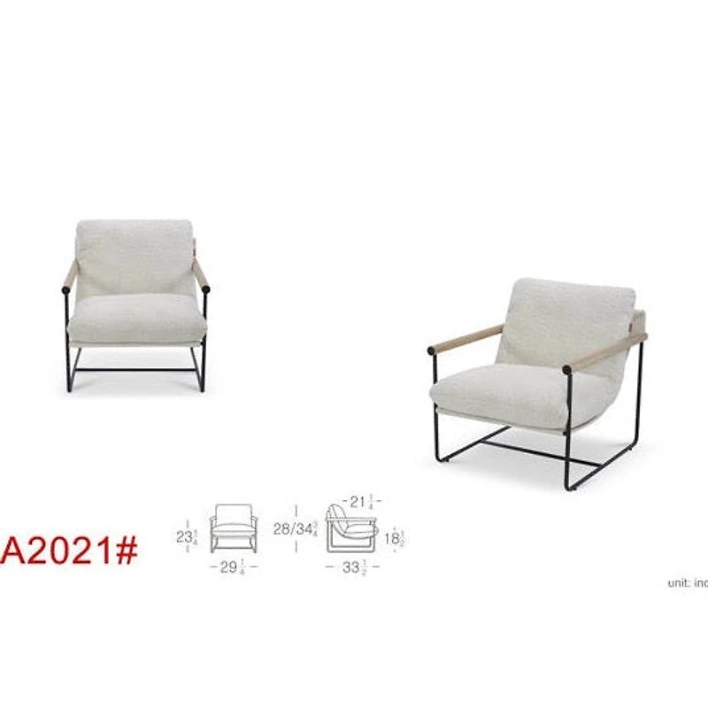 Nishi Accent Chair - Elite Ivory