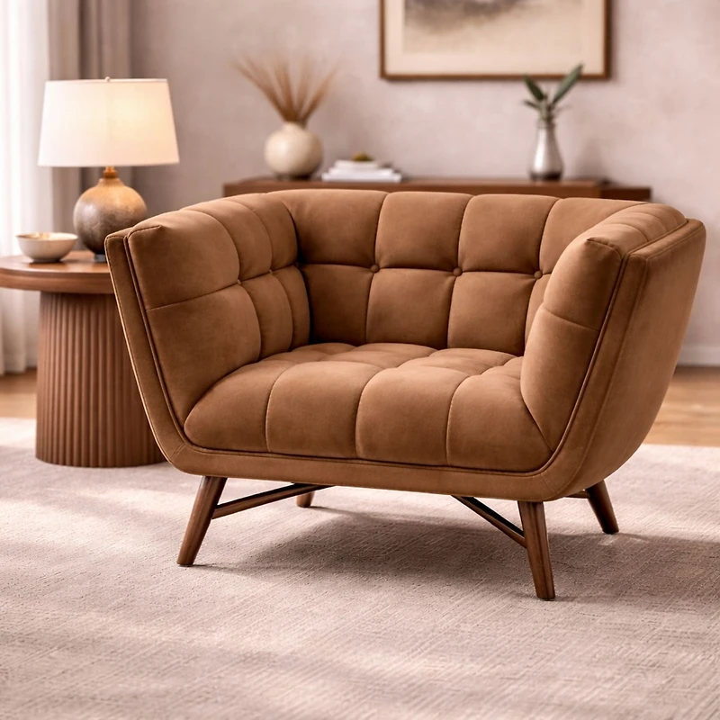 Kitsilano Accent Chair - Velvet Bronze