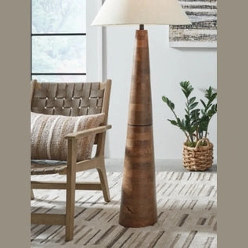 Danset Wood Floor Lamp