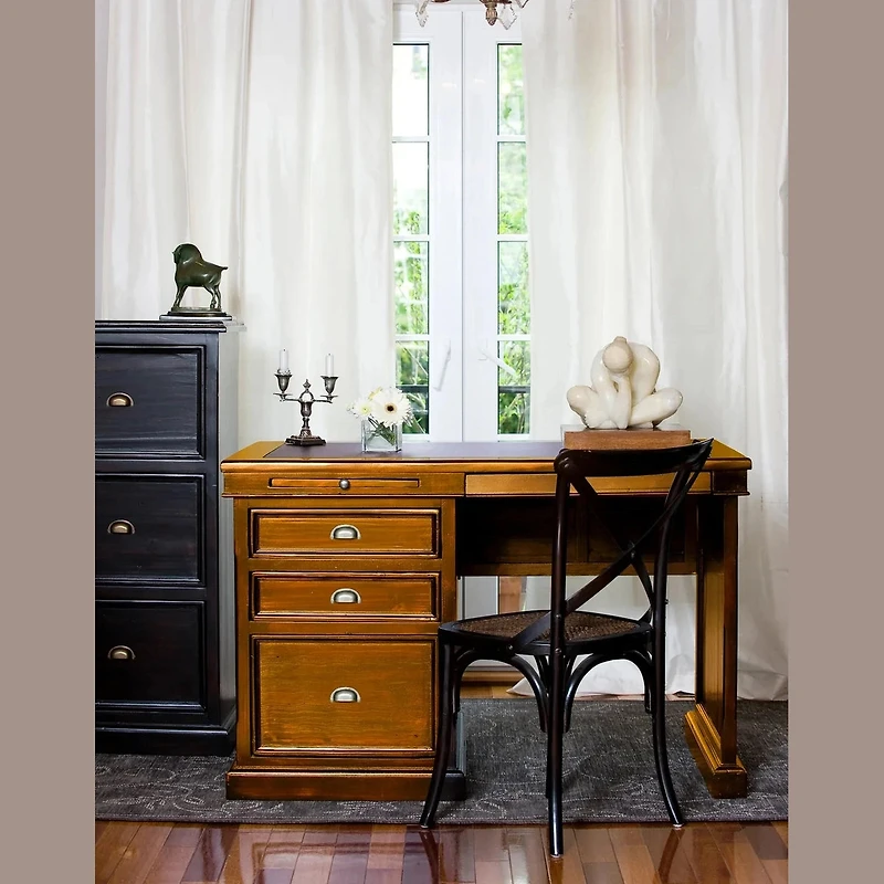 Torlyn Single Desk - African Dusk
