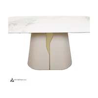 Maiia Ceramic Top Dining Table