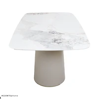 Maiia Ceramic Top Dining Table