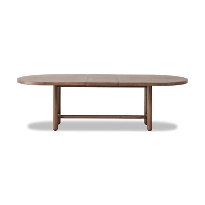 Astor Oval Extendable Dining Table – Claystone Finish