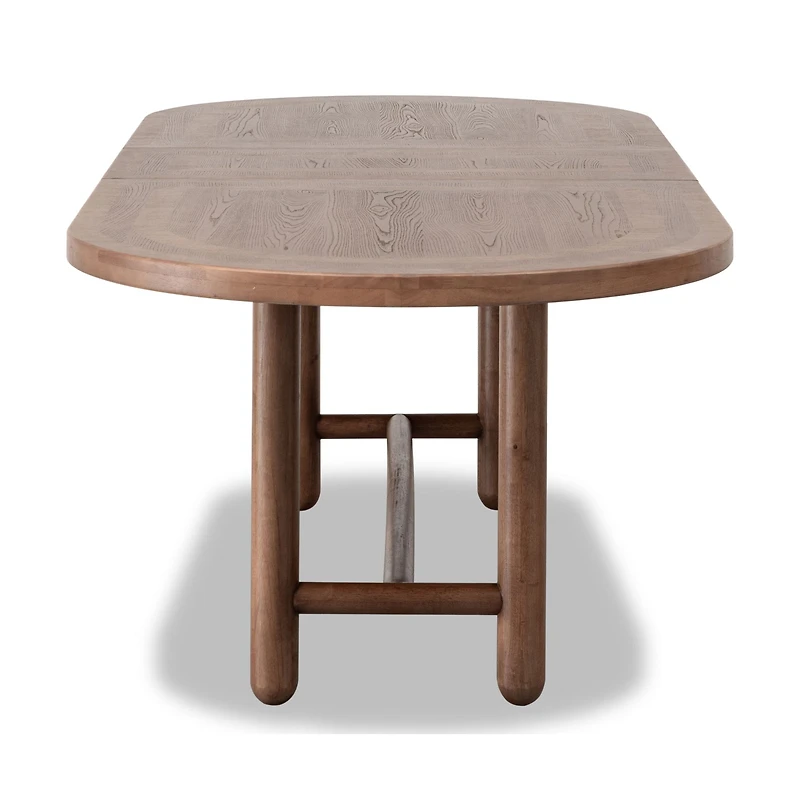 Astor Oval Extendable Dining Table – Claystone Finish