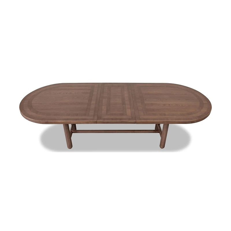 Astor Oval Extendable Dining Table – Claystone Finish