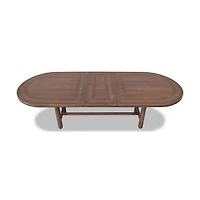 Astor Oval Extendable Dining Table – Claystone Finish