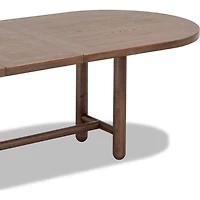 Astor Oval Extendable Dining Table – Claystone Finish