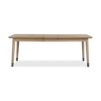 Franklin Extendable White Oak Dining Table – Au Natural