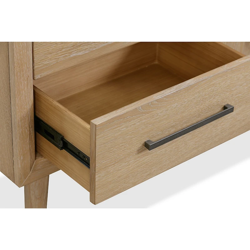 Franklin Three-Drawer Two-Door White Oak Sideboard – Au Natural Finish