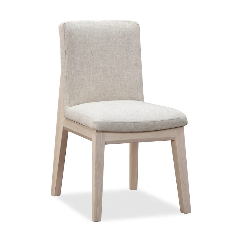 Liv Upholstered Dining Chair – White Sand
